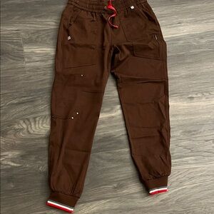 Women's Brown Mediclo Jogger scrub Pants